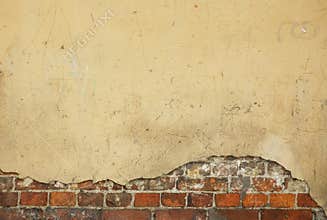 Old house wall - nice background with space for text