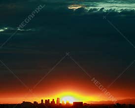 Phoenix city skyline