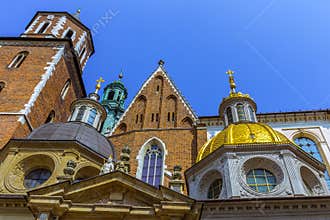 Krakow (Cracow)- Poland- Wawel Cathedral- gold dome
