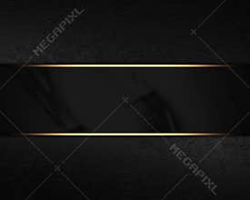 Black velvet background with black plate. Element for design on black background. Template for design. copy space for ad brochure