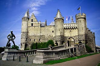 The Steen castle. Antwerpen
