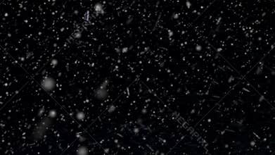 An Overlay for a Snow Effect. Its Real Snowfall.