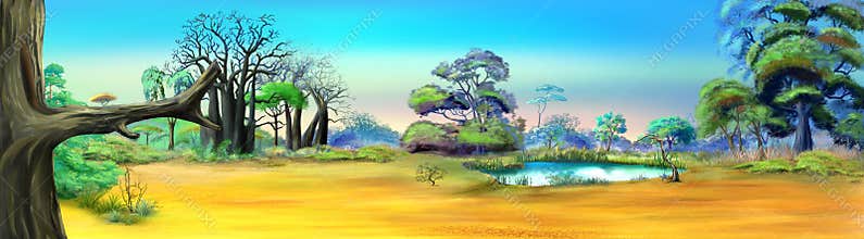 African Savannah. Image Four