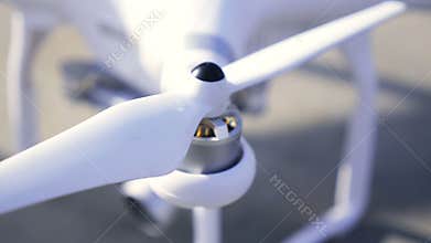 Rotor drones or propeller of quadrocopter