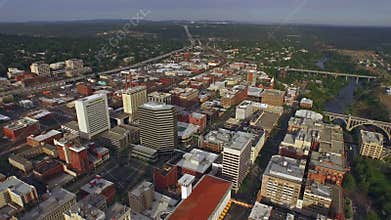 Aerial Washington Spokane