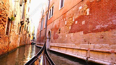View of canal of Venice