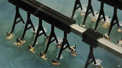 Electrochemical treatment of gold jewelry