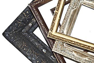 A Pile of Picture Frames