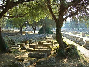 Site of Olympia in Greece