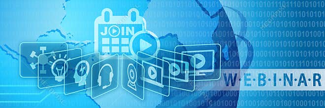 Webinar Training Online Education Banner