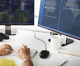 Software Programming Web Development Concept