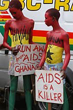 AIDS Protestors