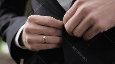 Fees Groom, Wedding Preparations Outdoor