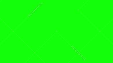 Zooming on Red Curtains, Opening and closing 3d animation, HD 1080, Green Screen