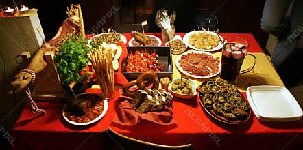 Spanish tapas party