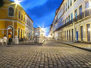 Street at night