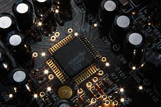 Electronic microchip