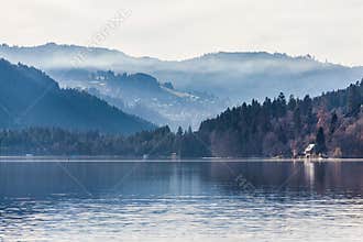 Lake Titisee in Black Forest, Germany