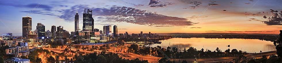 PERTH CBD Kings Orange Rise