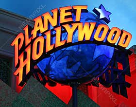Las Vegas Planet Hollywood Sign