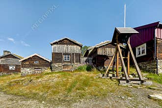 Roros an herritage city in North-Norway