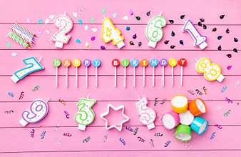 Colorful Happy Birthday background