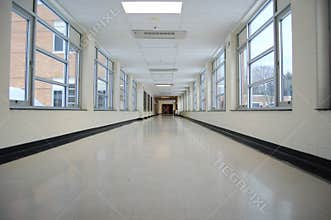 School Hallway