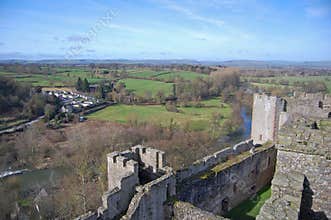 Ludlow castle and shropshire land