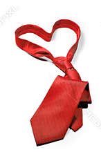 Love always red necktie gift