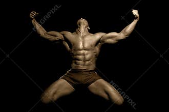 Artistic bodybuilder