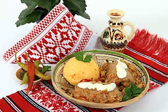Traditional cuisine from Romania: sarmale