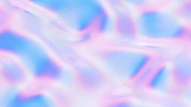 Abstract 3D holographic liquid background