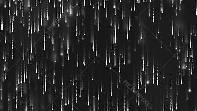 Particles bokeh motion cinematic background loop