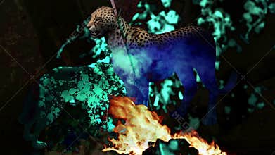 Horror background. Disturbing background for your horror