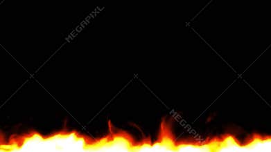 Burning Fire Fx Border Animation Patterns