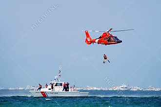 Sea rescue operation
