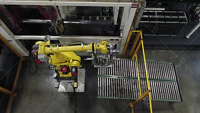 All-round robot model for heavy payloads all material handling applications and spot welding