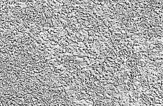 Distressed overlay texture of cracked concrete, stone or asphalt. Grunge background. Abstract vector illustration