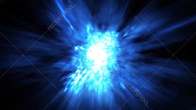 Cosmic Plasma Fire Explosion Energy Fx Seamless Looping