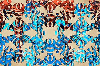 Pattern design with multicolor and background