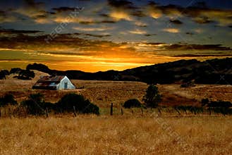 Sunrise on the Farm