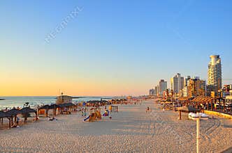 Tel Aviv Beach, Israel