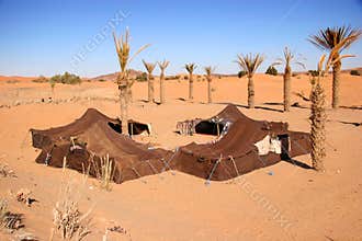 Bedouin camp