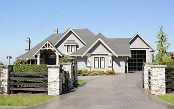 Rural Luxury Estate Home House Exterior Canada