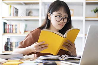Education online learning or self study concept