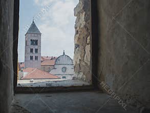 View from the old window in Zadar