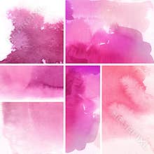 Set of abstract backgrounds