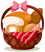 Basket of bread