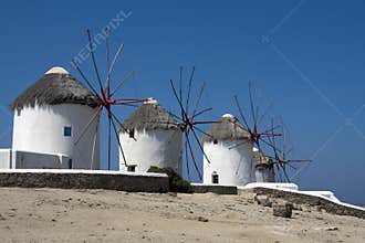 Mykonos windmills