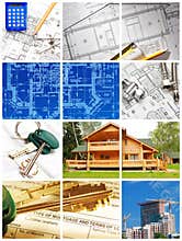 Architecture collage